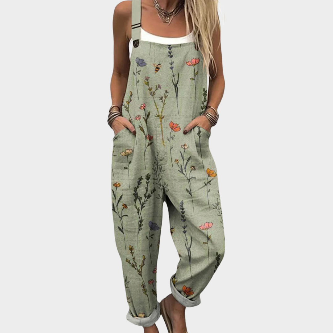 Eleonore | Casual Gedrukt Jumpsuit