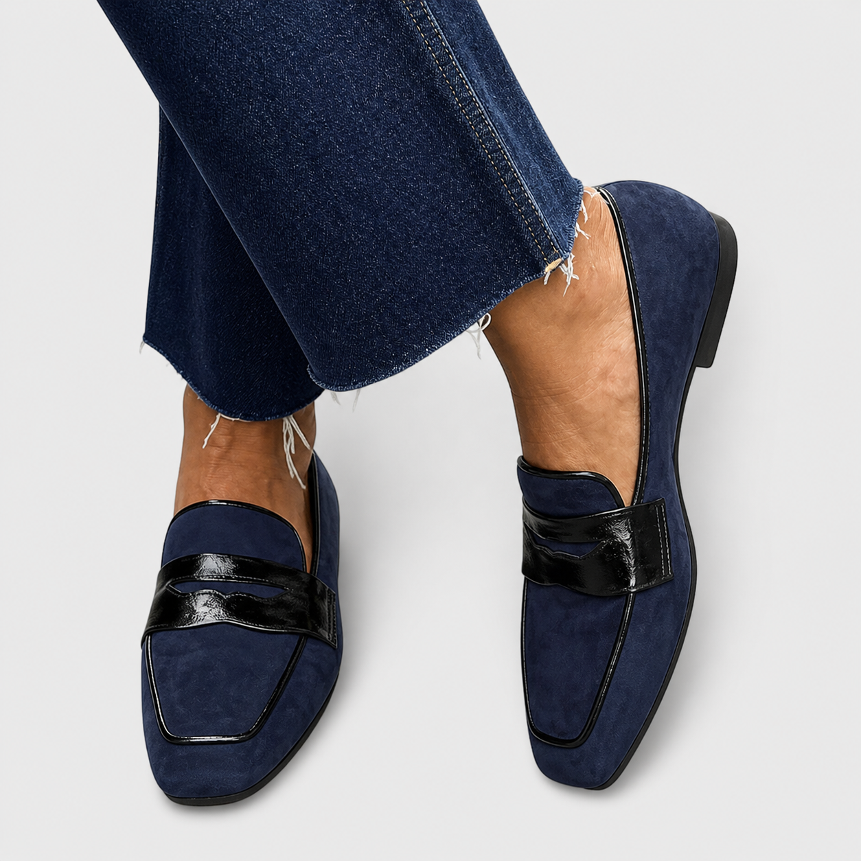 Nora™ | Chic Leren Mocassins