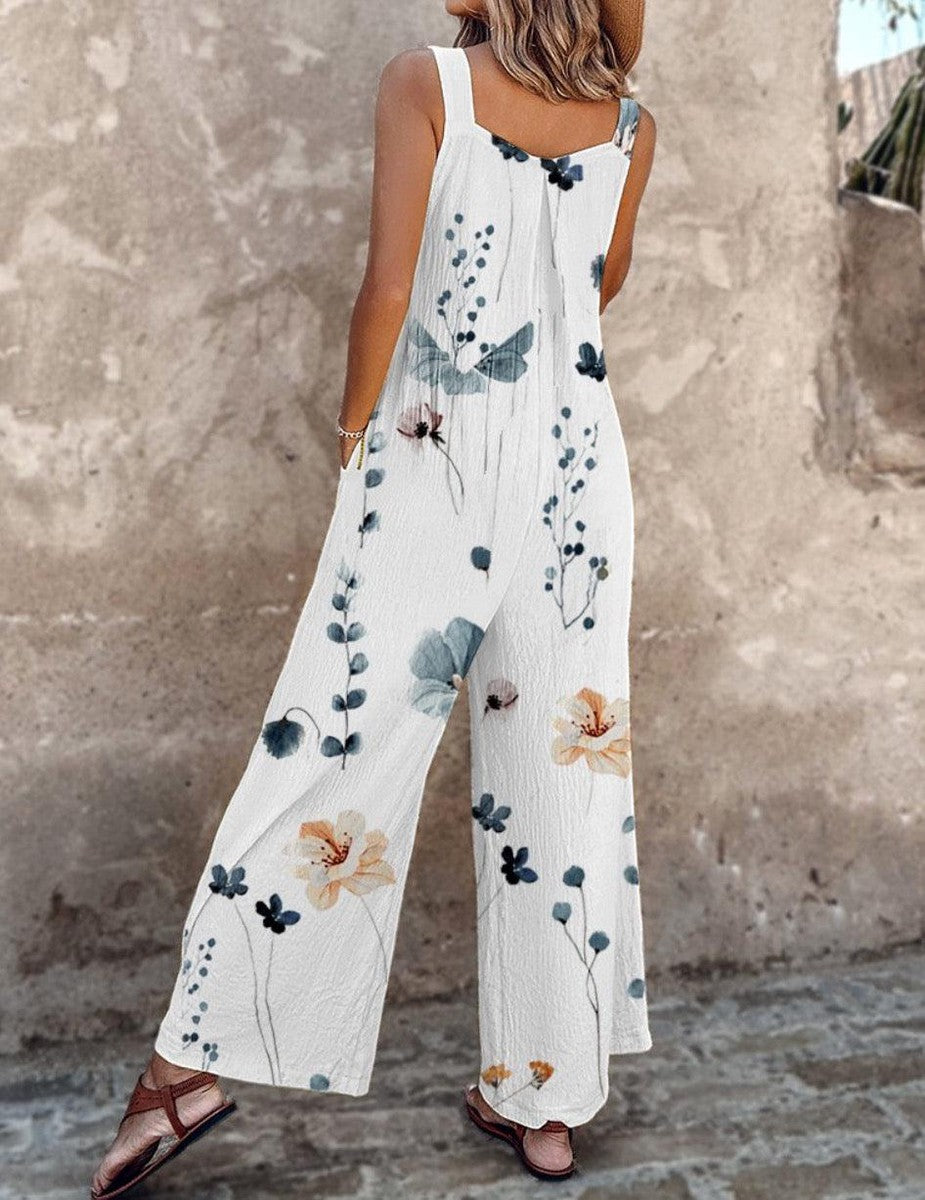 Perle | Casual Gedrukt Jumpsuit