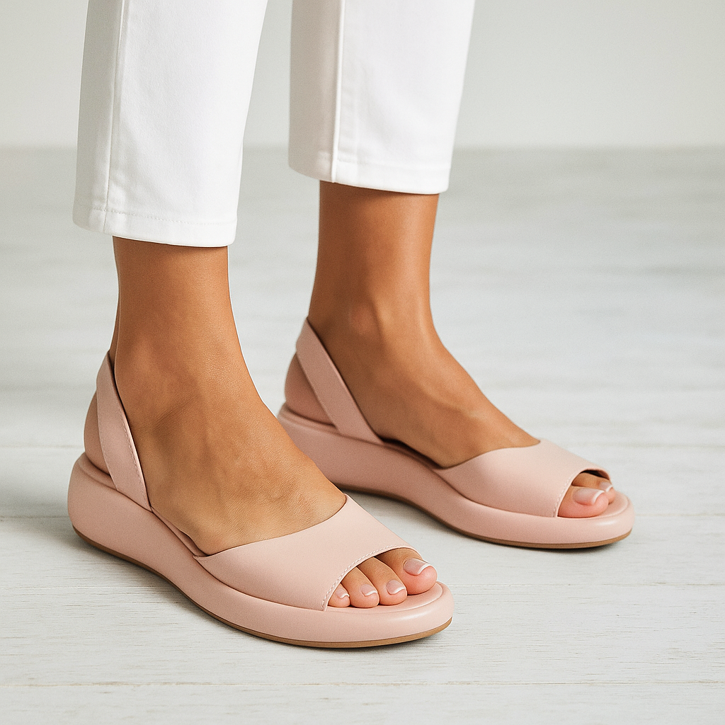 Demi | Minimalistische sandalen met open teen