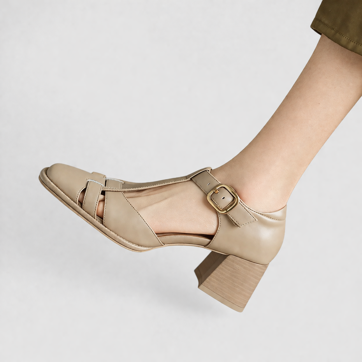 Scarlett – Orthopedische T-Strap Sandalen