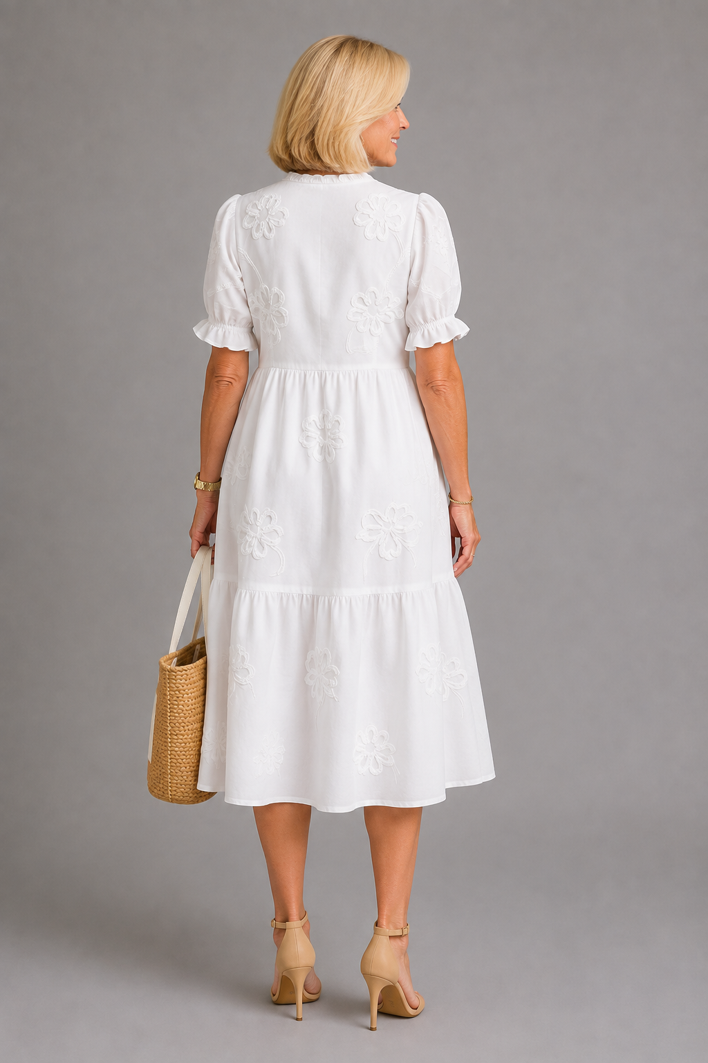 Blossom Witte Jurk