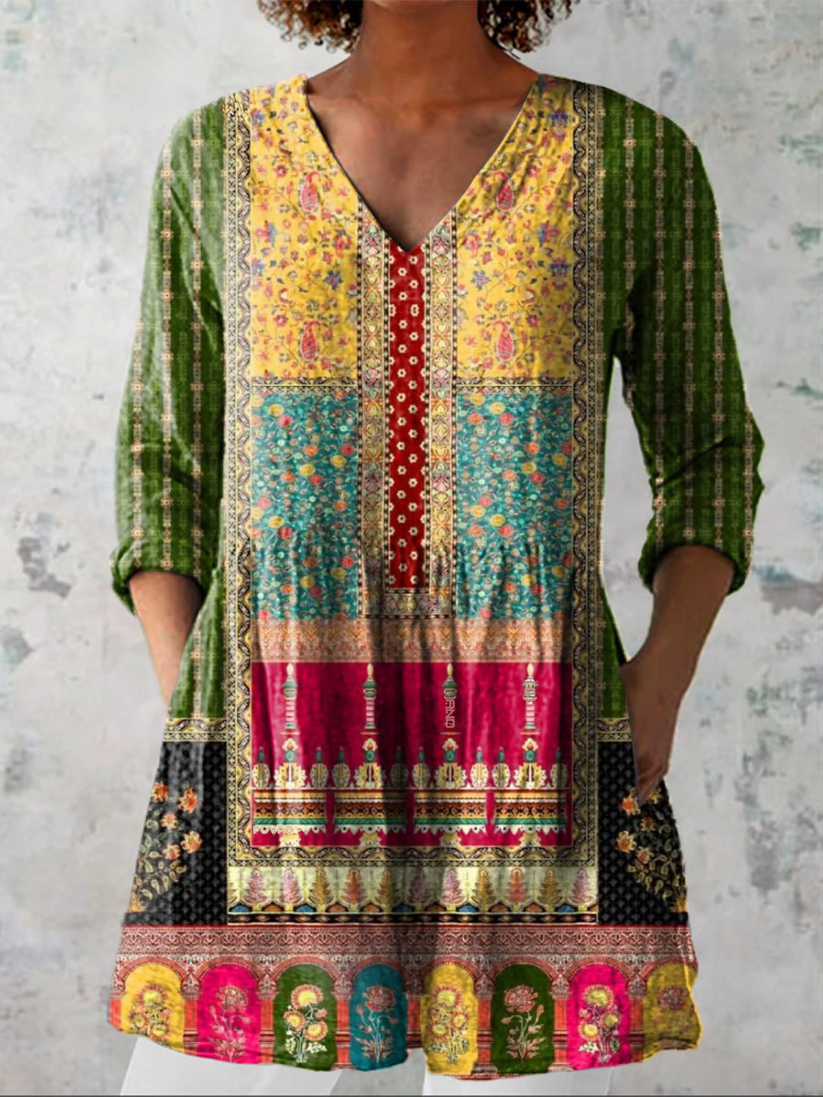 Océane | Elegante lange blouses