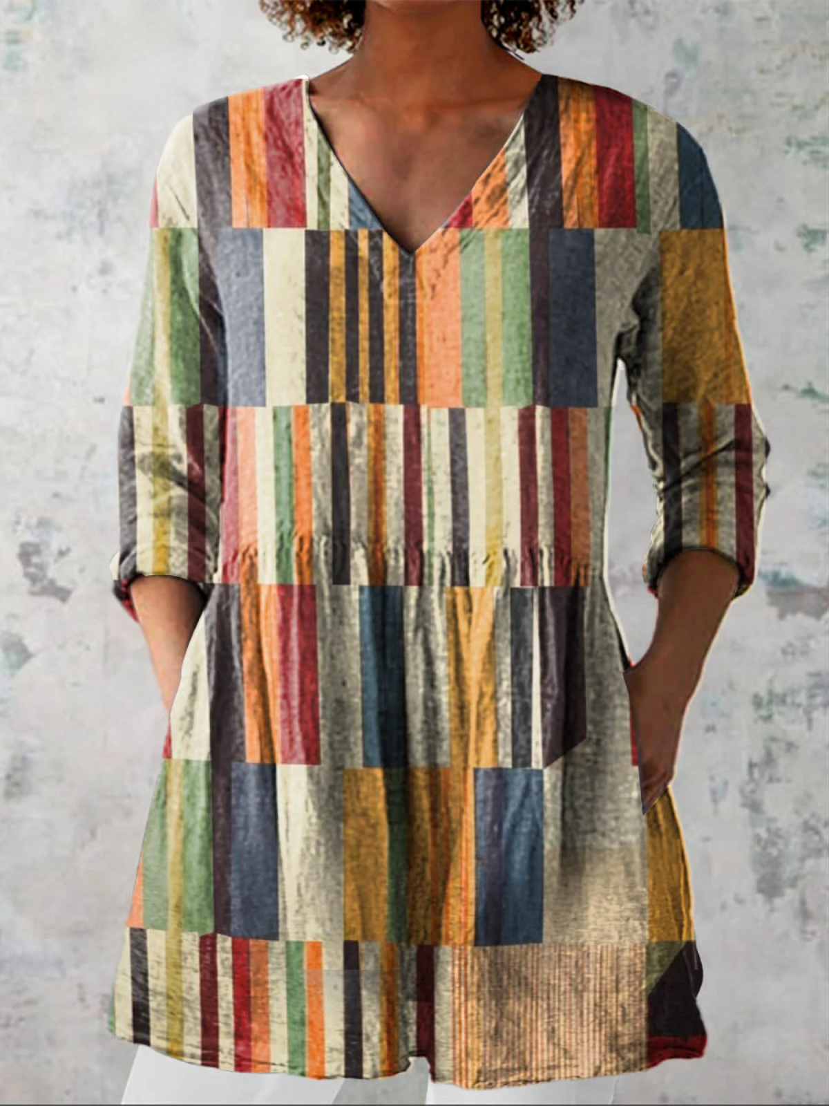 Amélie | Elegante Lange Blouse