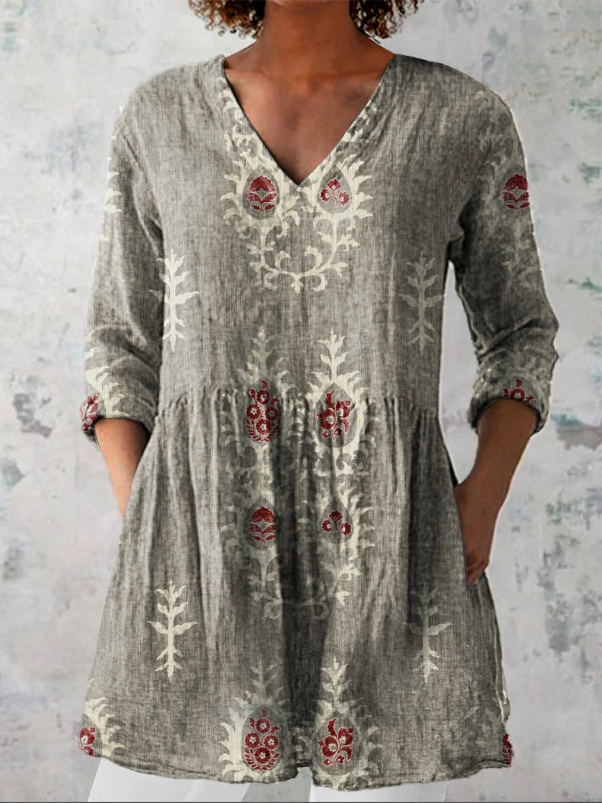 Camille | Elegante Lange Blouses