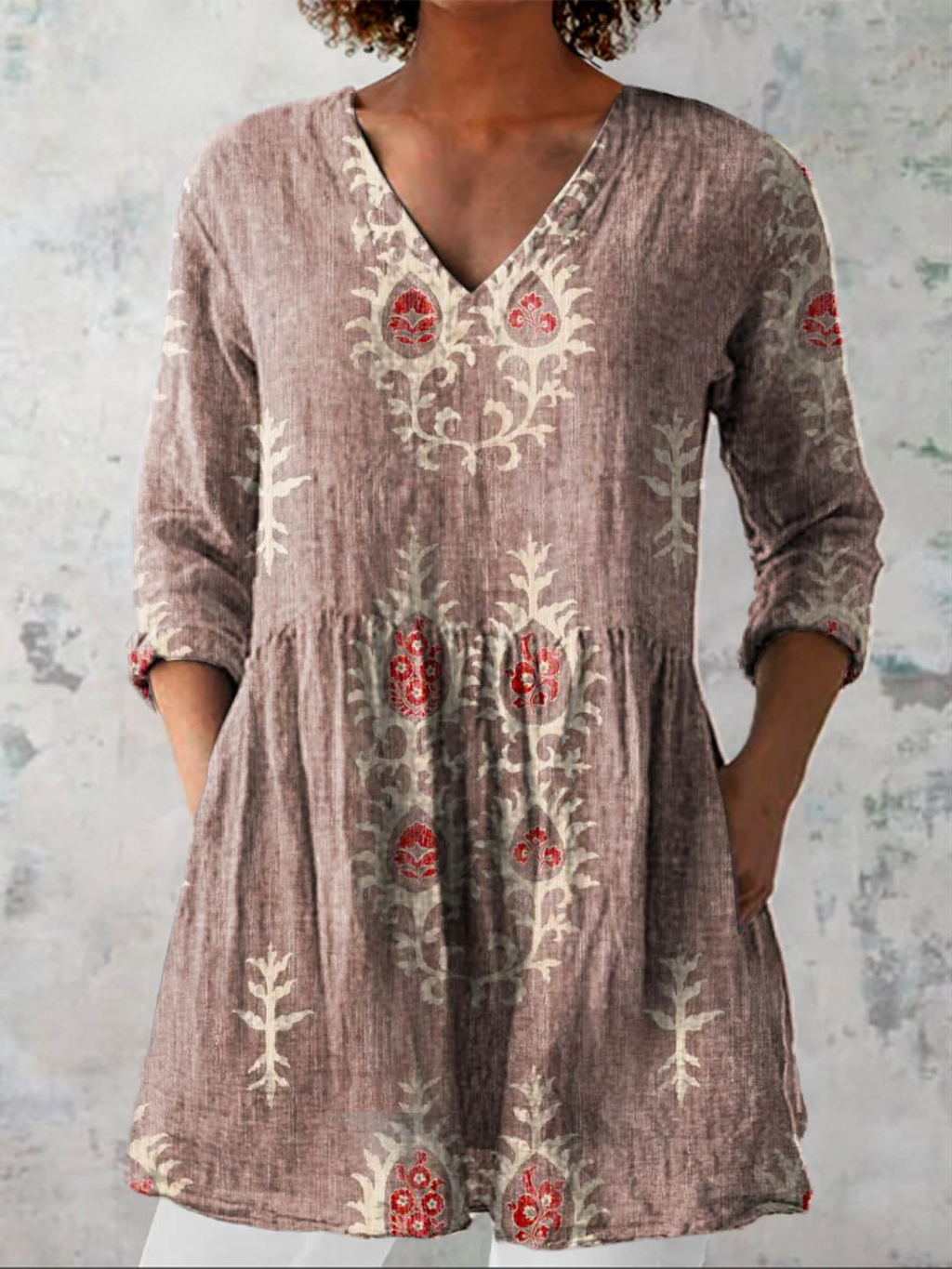 Camille | Elegante Lange Blouses