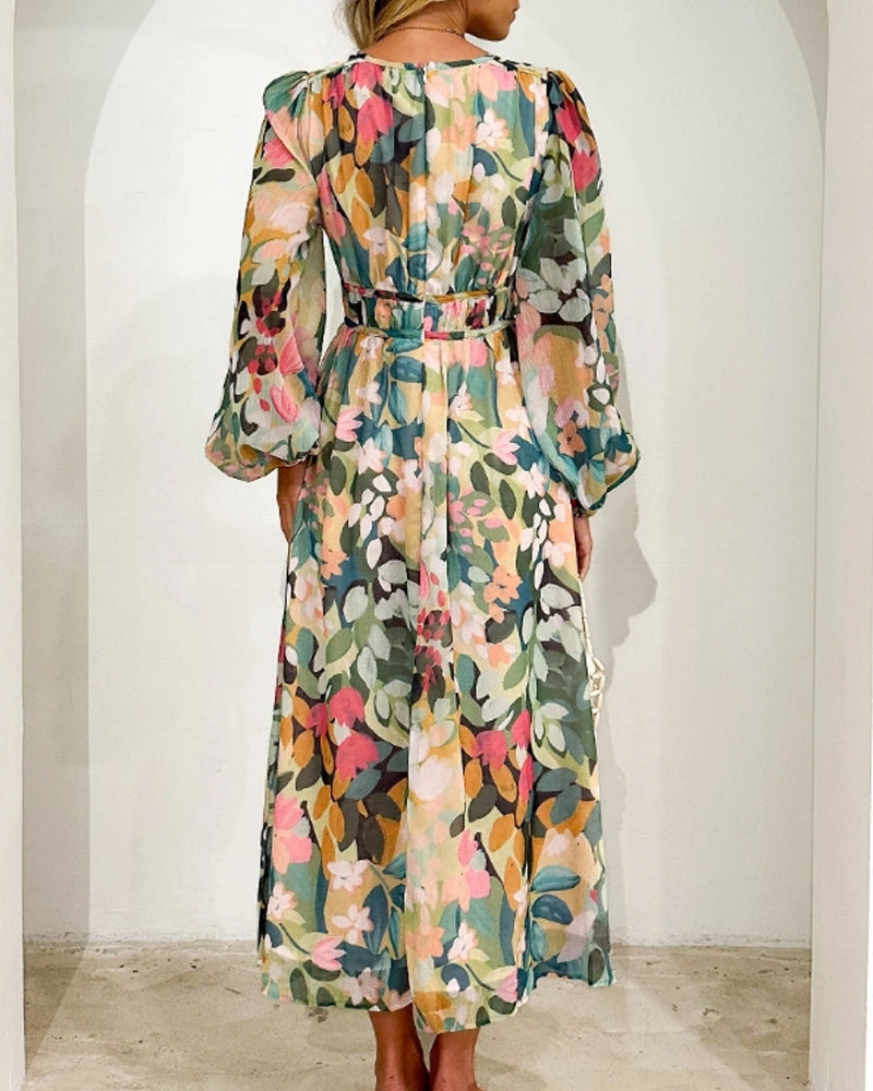 Celine | Vrouwelijke Bloemenjurk