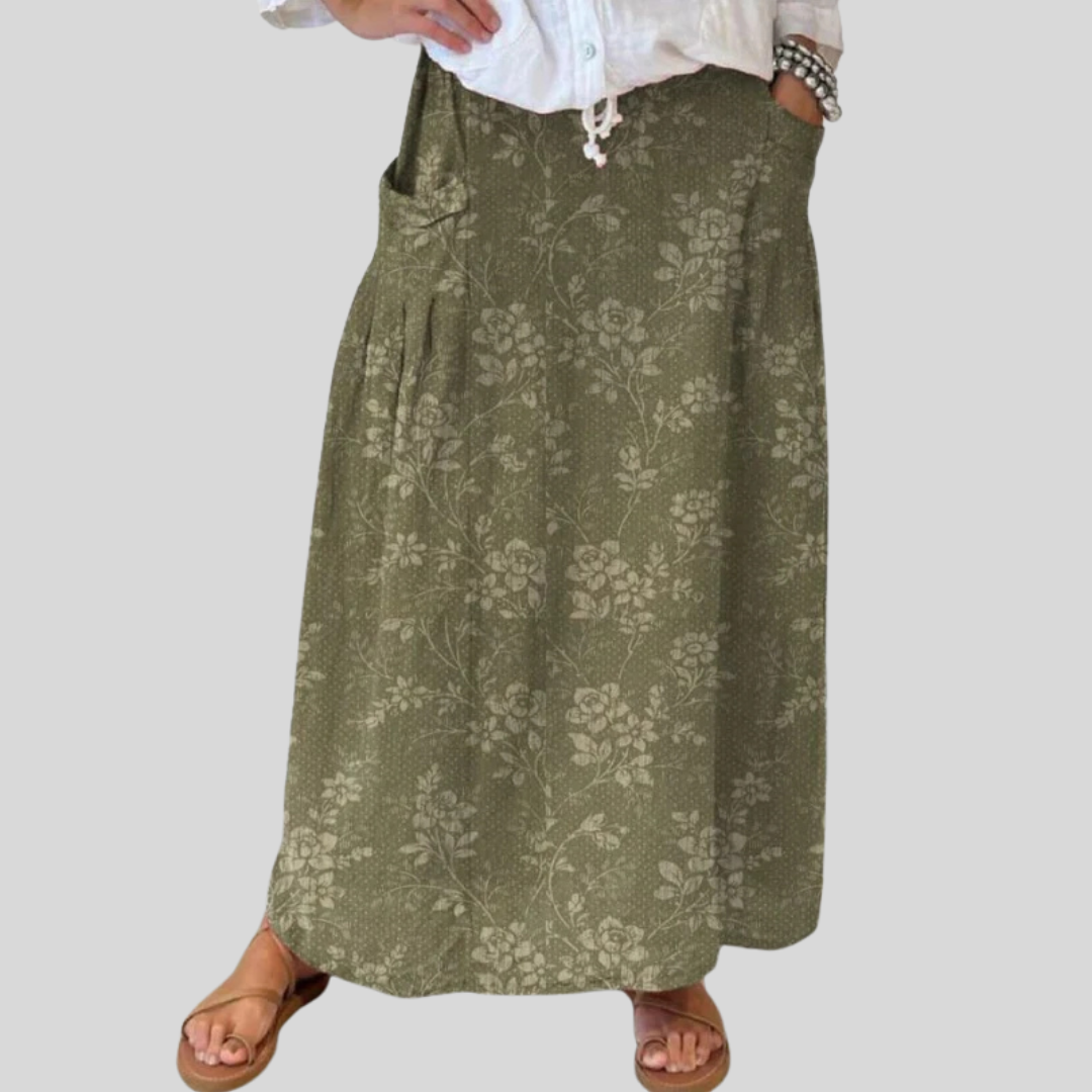 Lichte Gedrukte Rok