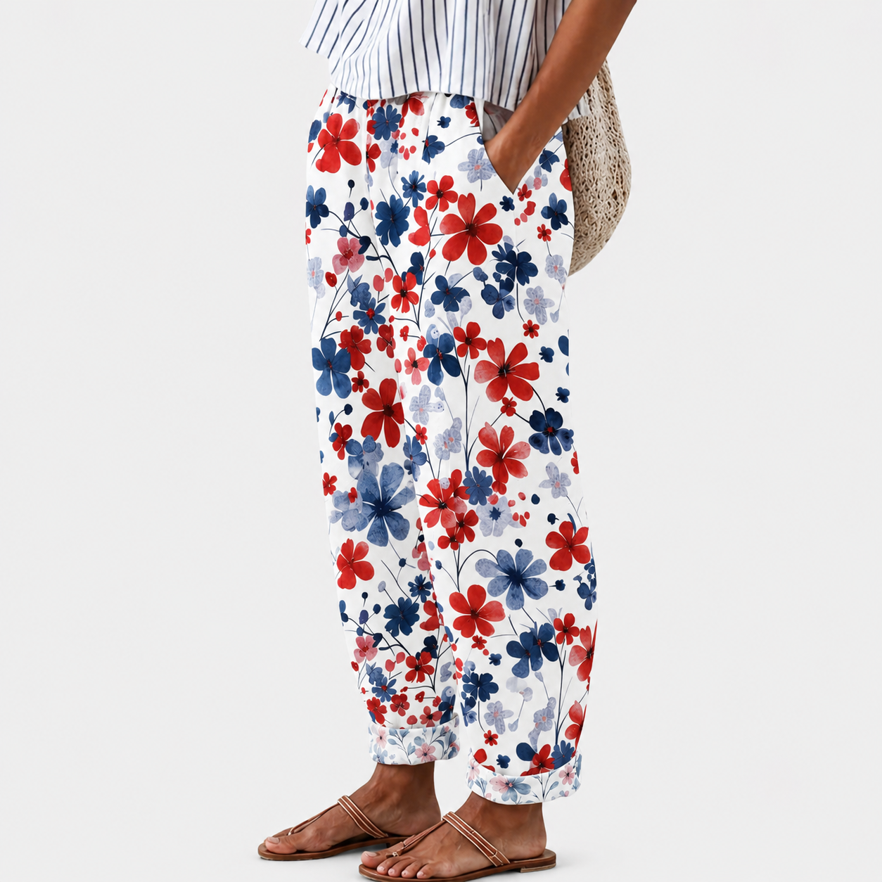 Relax Pantalons Coastal Bloom