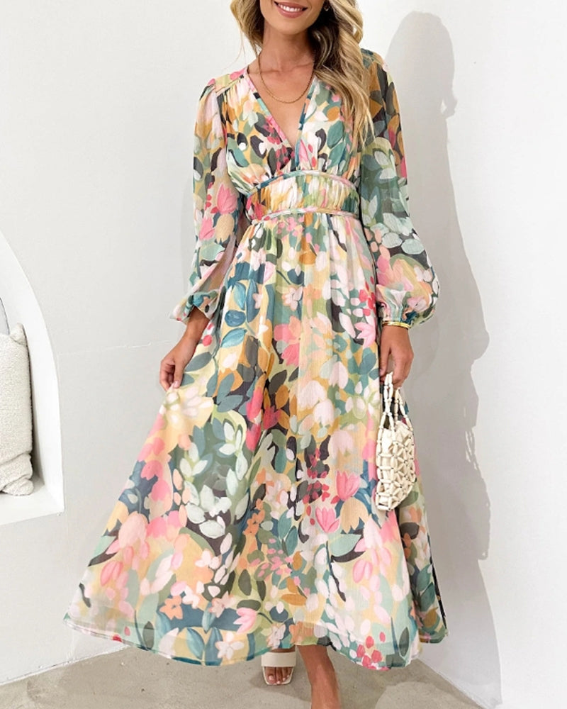 Celine | Vrouwelijke Bloemenjurk