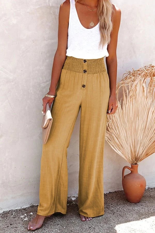 Riana - Hoge Taille Relaxbroek