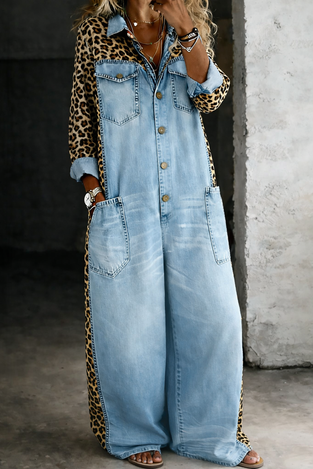 Amanda | Jean Jumpsuit
