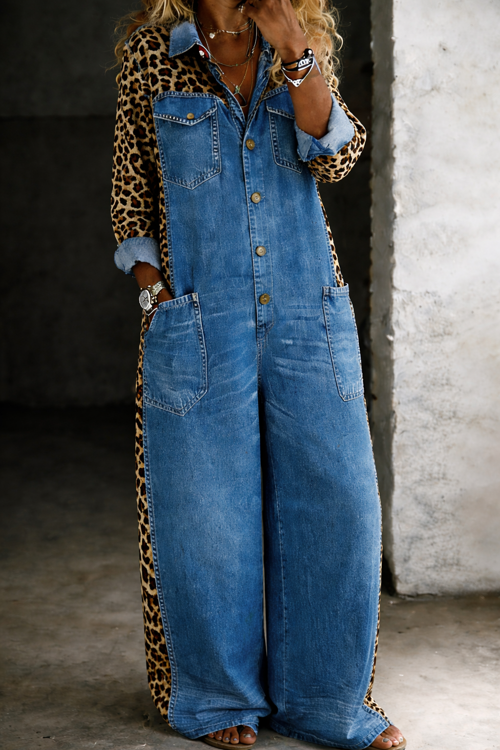 Amanda | Jean Jumpsuit