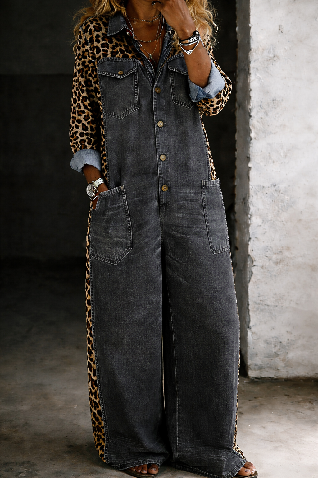 Amanda | Jean Jumpsuit