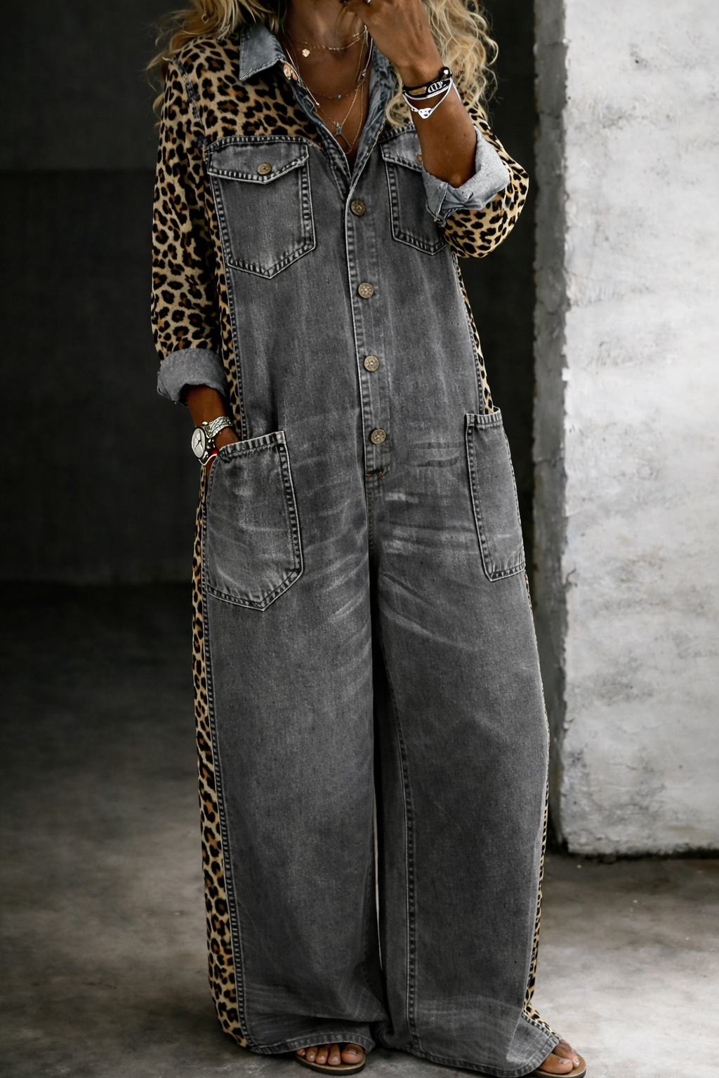 Amanda | Jean Jumpsuit