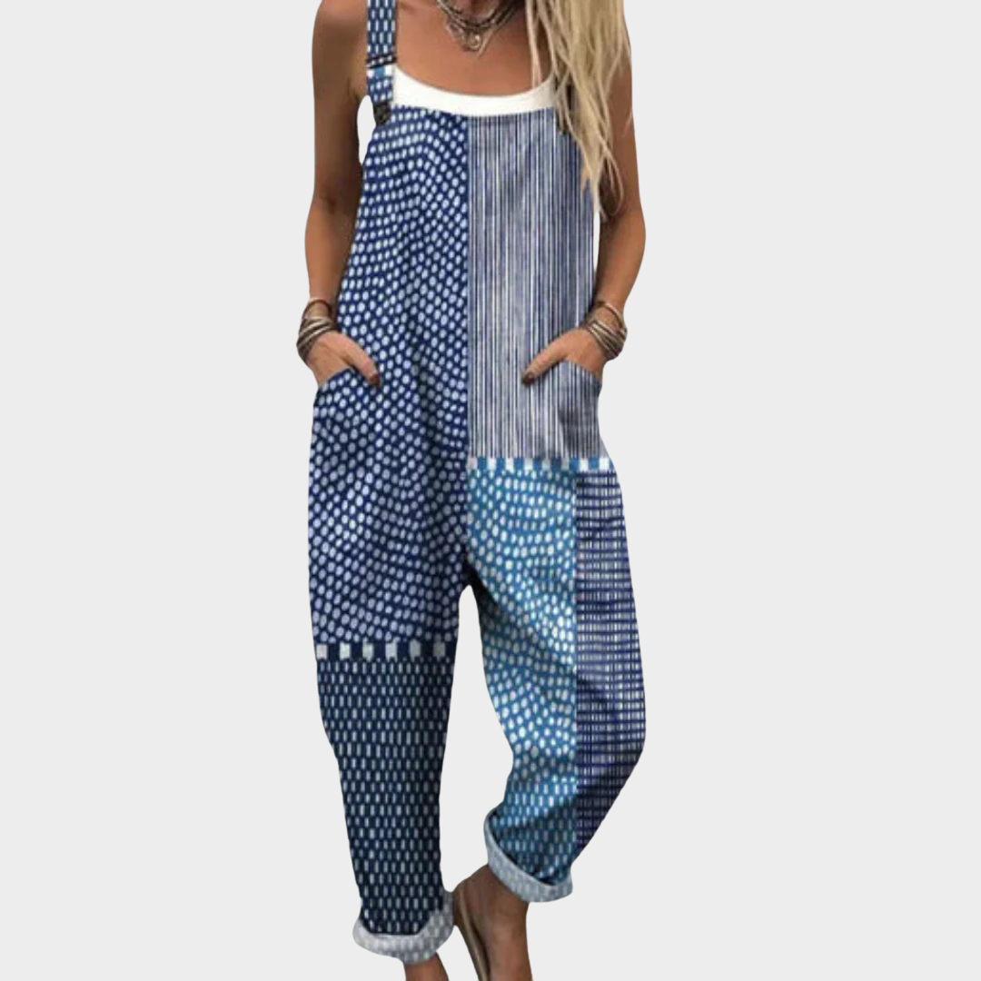 Ruth | Casual Gedrukte Jumpsuit