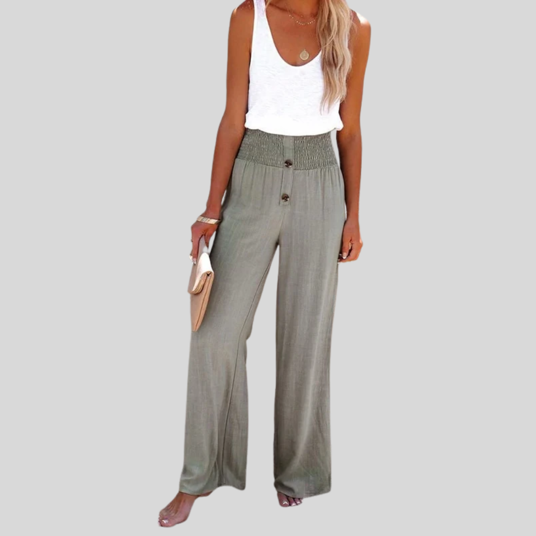 Riana - Hoge Taille Relaxbroek
