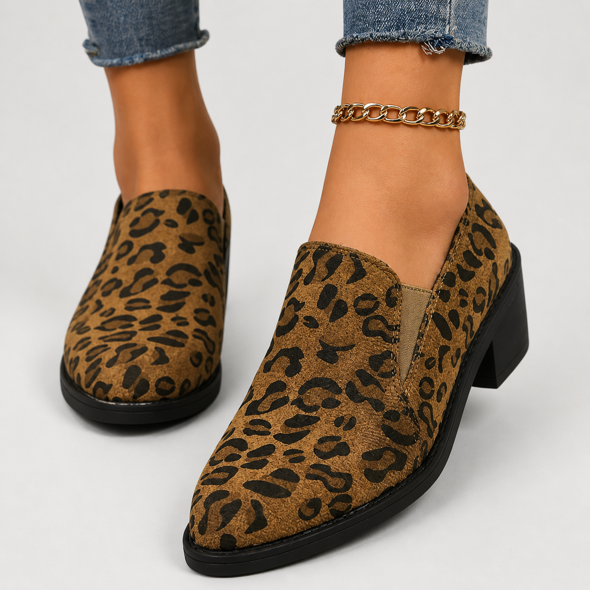 Angélique™ | Leopard Mocassin