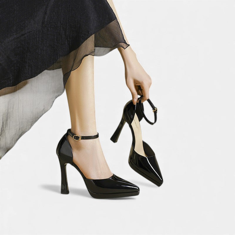 Leren Escarpins Evette