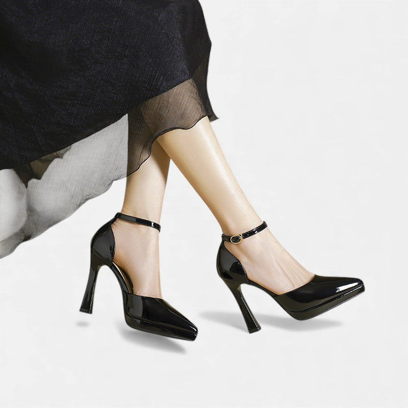 Leren Escarpins Evette