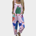 Joyce | Casual Gedrukt Jumpsuit