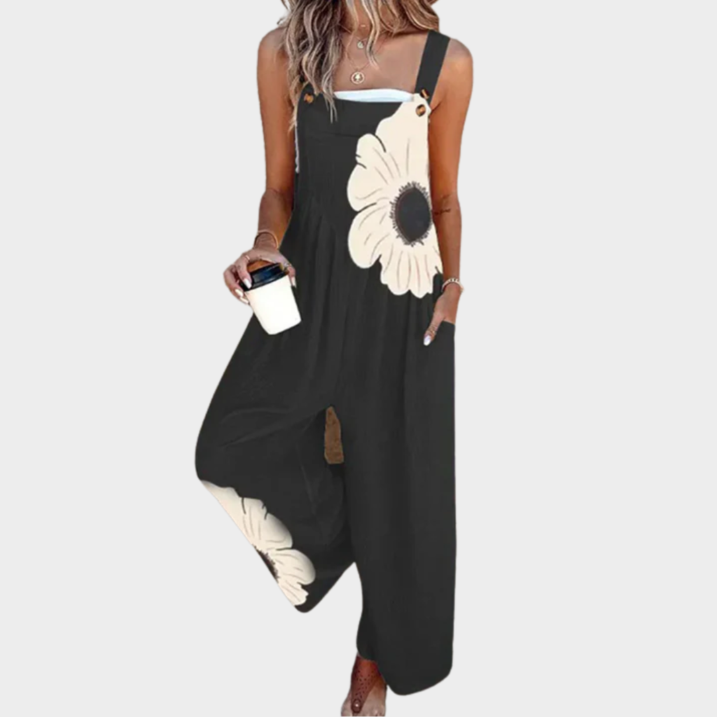 Perle | Casual Gedrukt Jumpsuit