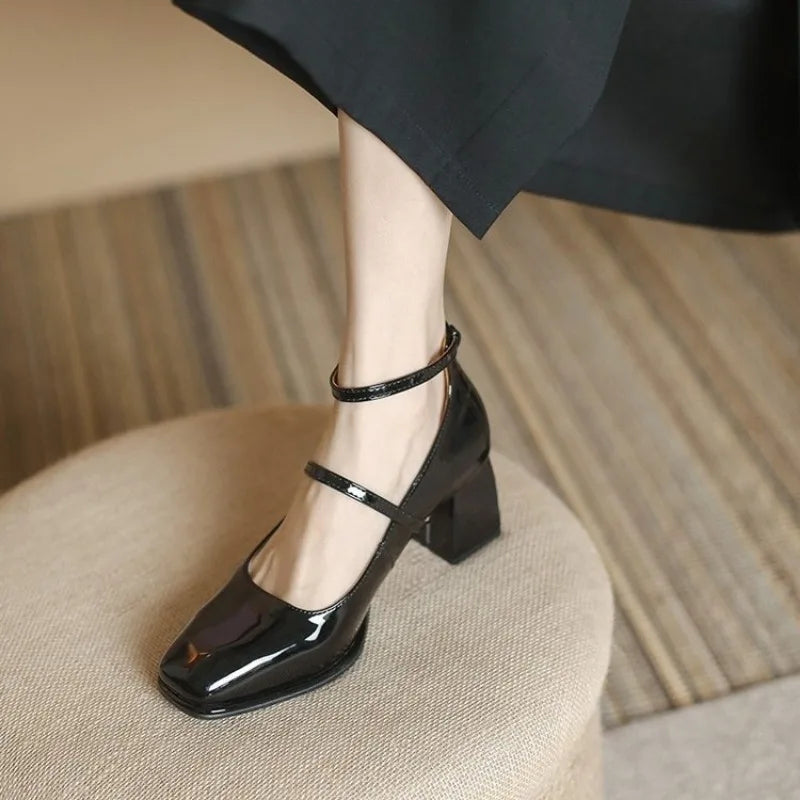 Sophie | Elegante enkellaarsjes met enkelband