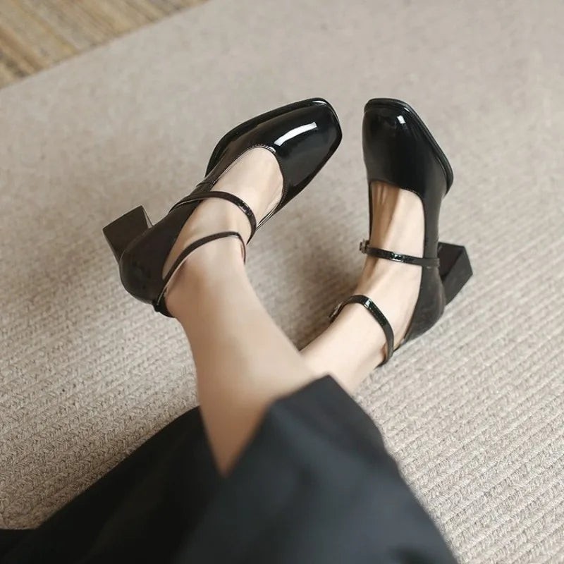 Sophie | Elegante enkellaarsjes met enkelband