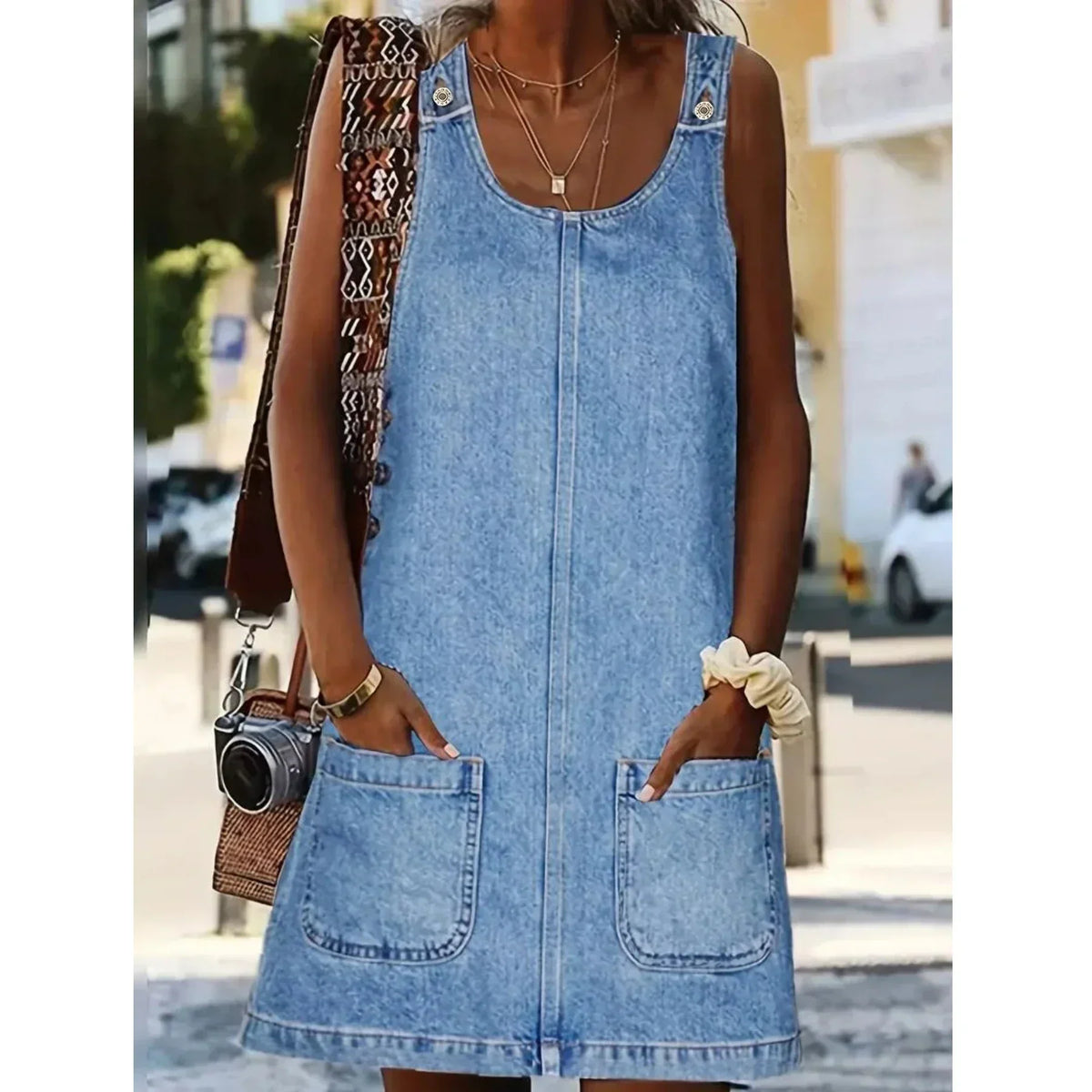 Saylor | Casual Denim Jurk