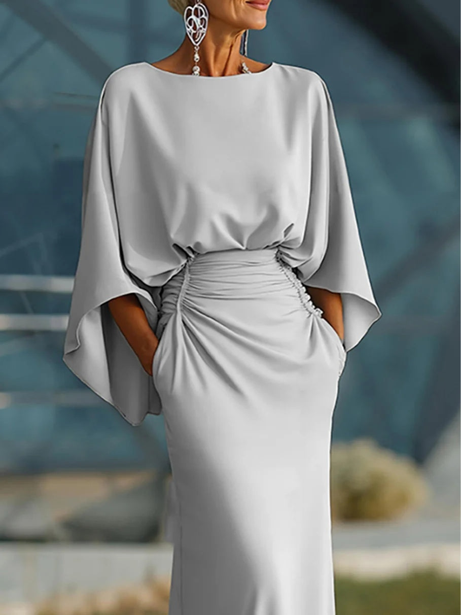 Clara | Elegante jurk met V-hals zonder mouwen