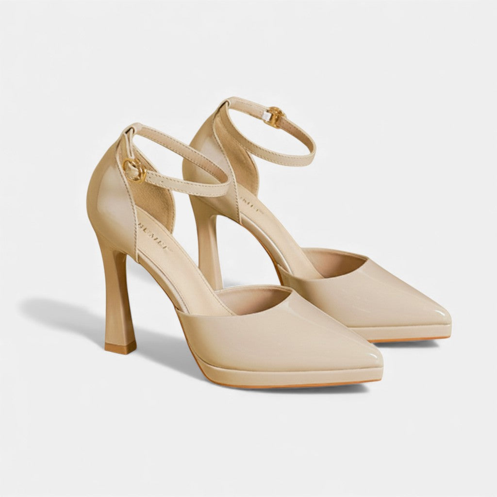 Leren Escarpins Evette