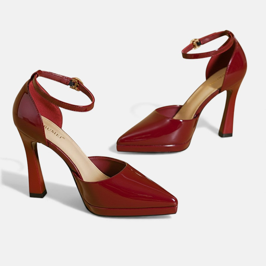 Leren Escarpins Evette