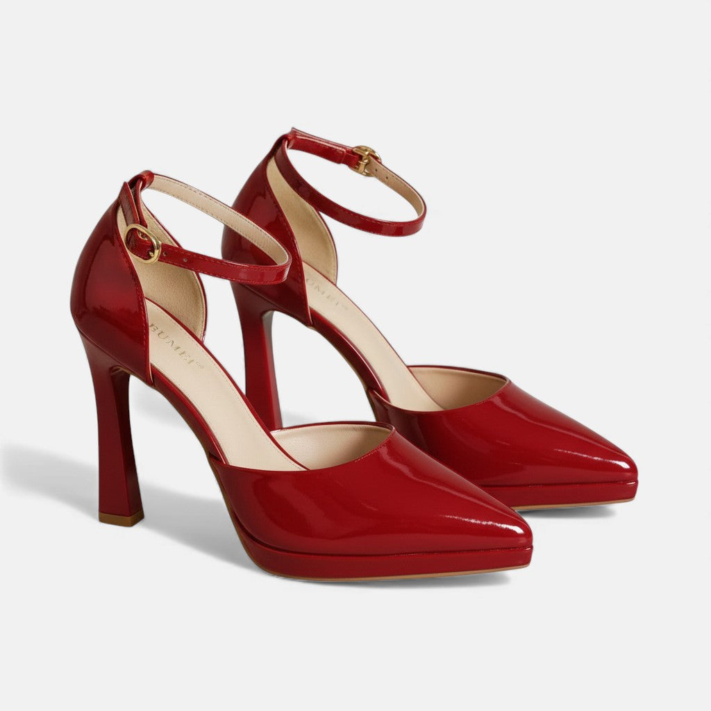 Leren Escarpins Evette